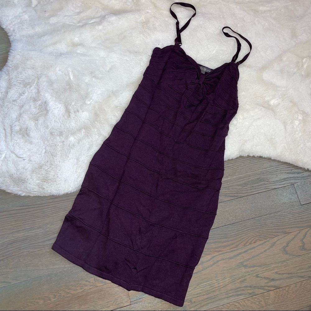 Purple party dress